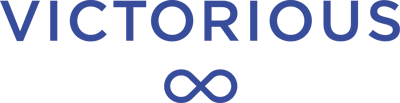 Victorious-Logo-CMYK-Blå